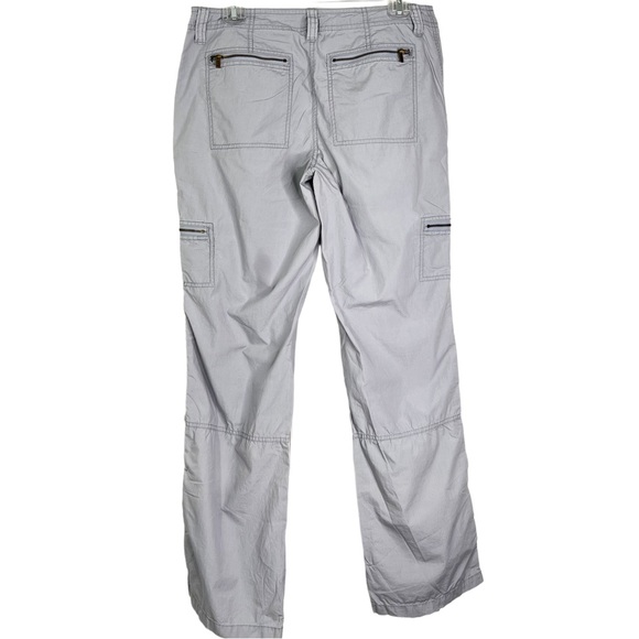 MICHAEL Michael Kors Lightweight Convertible Straight Leg Pants Grey Women’s 6 - Picture 2 of 11
